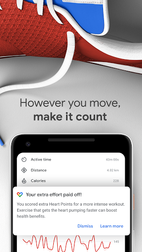 Google Fit: трекер активности